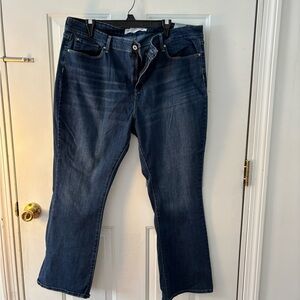 Signature by Levi Strauss Women's Bootcut Jeans - Dark Blue Wash